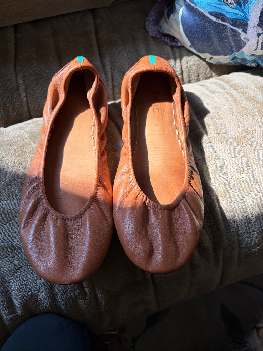 Tieks Size 10 Chestnut - Picture 2 of 5